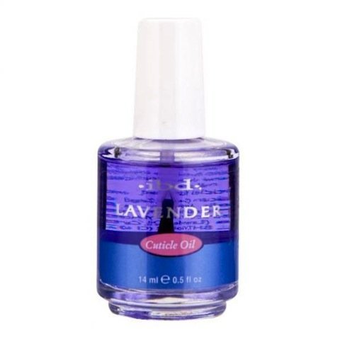 IBD Lavender Cuticle Oil 0.5 fl oz - Nourishing Treatment for Gel, Acrylic & Natural Nails - Promotes Healthy Cuticles & Nail Growth - Perfect for Salon & Home Manicures