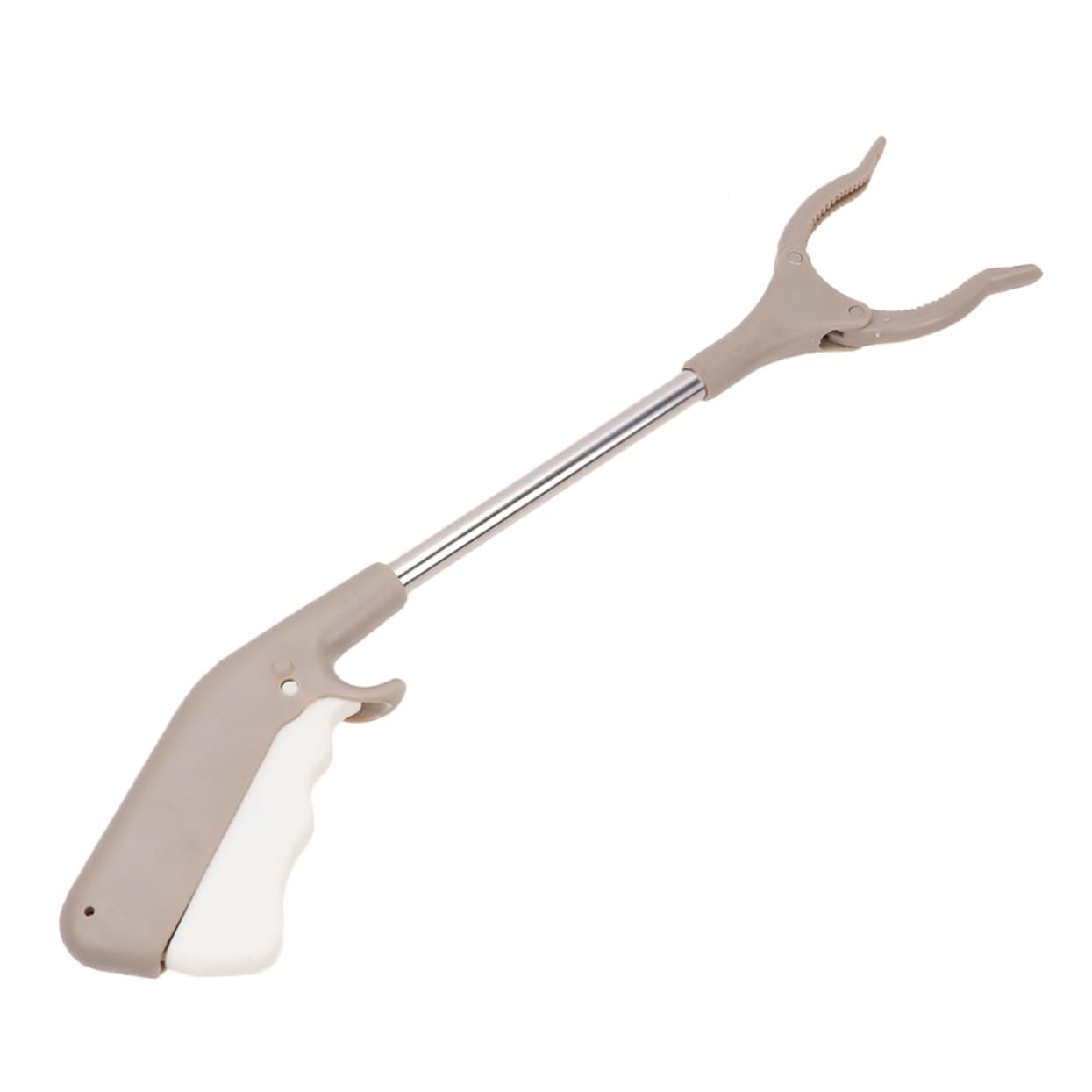Homoyoyo 1PC Heavy Duty Grabber Reacher Tool for Elderly - Extendable Pick Up Stick with Ergonomic Handle for Trash, Makeup, and Daily Items (Pearlescent Finish) | Ideal for Seniors, Mobility Assistance, and Household Chores