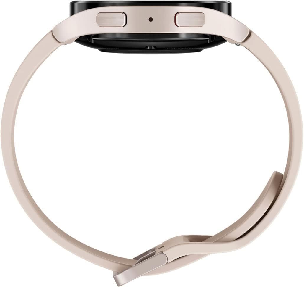 SAMSUNG Galaxy Watch 5 40mm Smartwatch - Bluetooth GPS, Pink Band with Gold Case, 2X Chargers Included, Android Compatible, IP68 Water & Dust Resistant (Model SM-R900NZDCXAA) - Perfect for Fitness Tracking, Notifications & Swimming