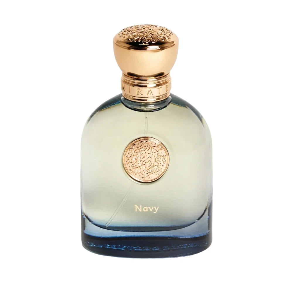 Caballo Navy Eau de Parfum for Men - 3.4 oz / 100ml Luxury Cologne - Fresh Aquatic & Woody Fragrance - Perfect for Date Night, Office & Special Occasions