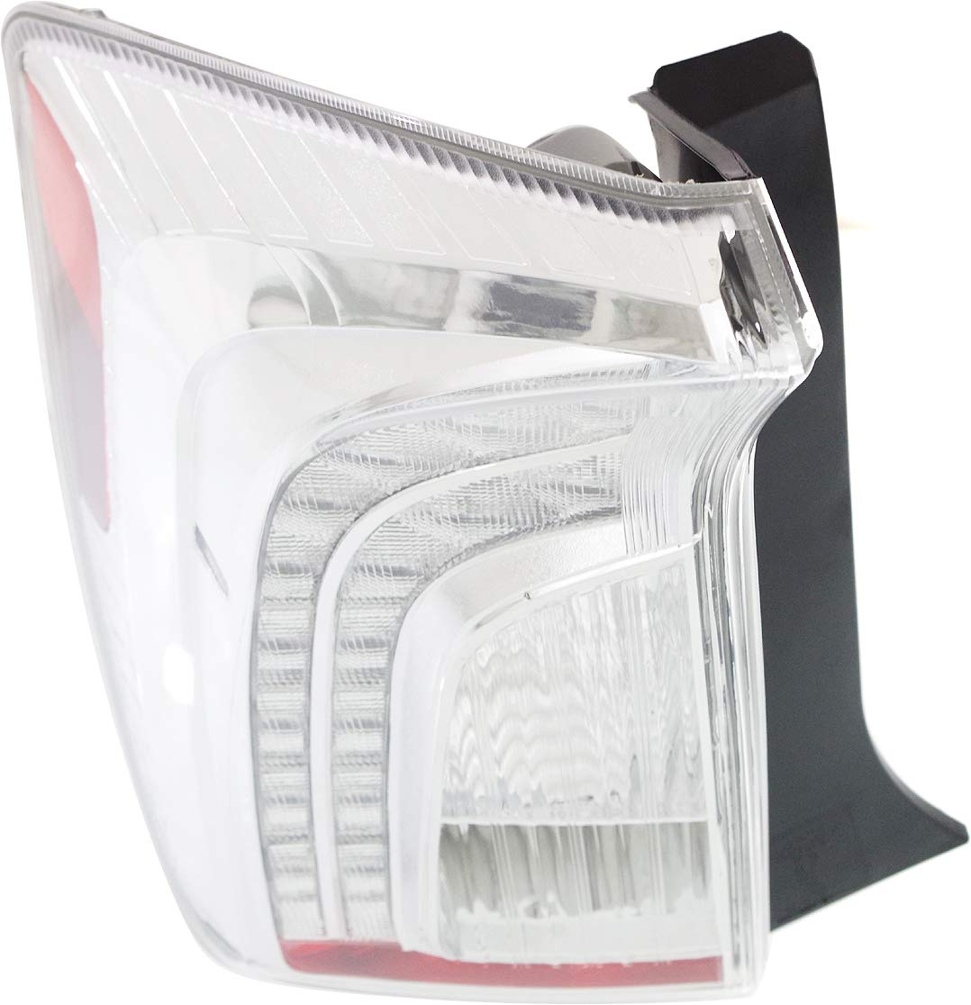 Evan-Fischer CAPA Certified Tail Light Assembly for 2012-2015 Toyota Prius Plug-In - Left Driver Side Replacement Part | Perfect for Night Driving Safety & Vehicle Restoration Projects