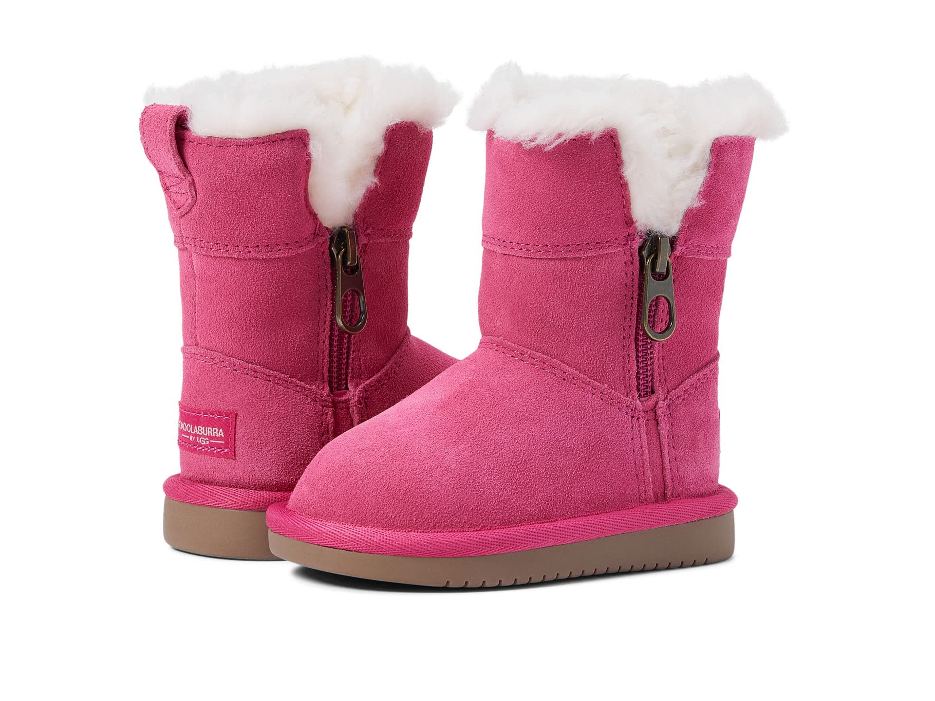 Koolaburra by UGG Girls Aribel Short Boots for Toddler & Little Kids | Warm Winter Snow Boots for Girls | Perfect for School, Playdates & Outdoor Adventures
