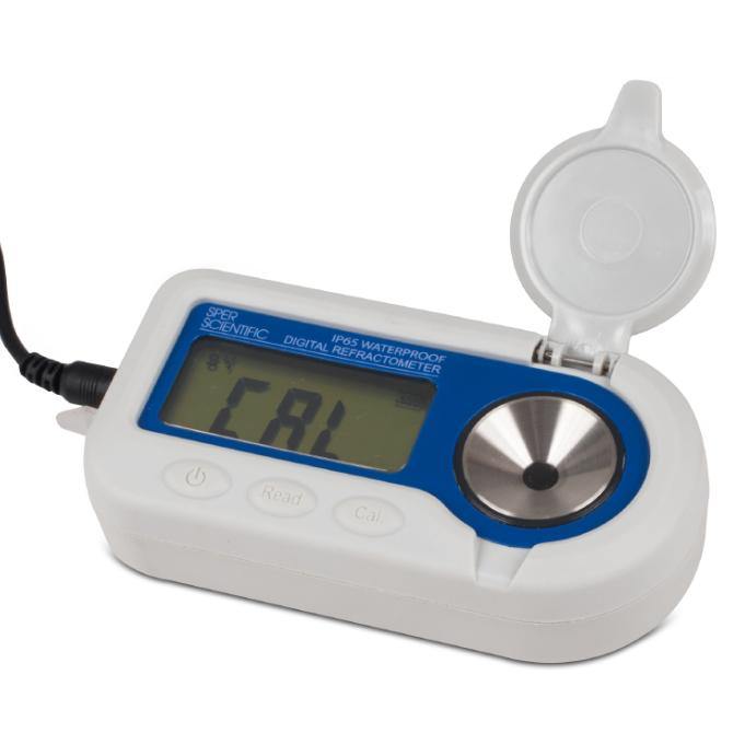 Waterproof Digital Refractometer for Clinical Use - High Precision Brix Measurement Tool for Wine, Beer, Honey & Juice Testing in Labs and Breweries