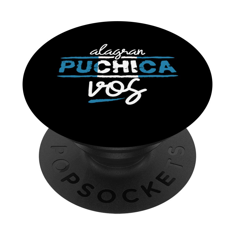 Guatemalan Print PopSockets PopGrip - Swappable Phone Grip for iPhone, Samsung & Tablets - Stylish Guatemalan Shirt Design - Perfect for Travel, Work & Everyday Use