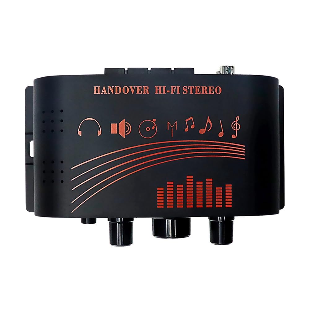 53CC Stereo Amplifier - 2 Channel Home Audio Power Amplifier for Passive Speakers | High Fidelity Sound for Home Theater, Music & Gaming Systems