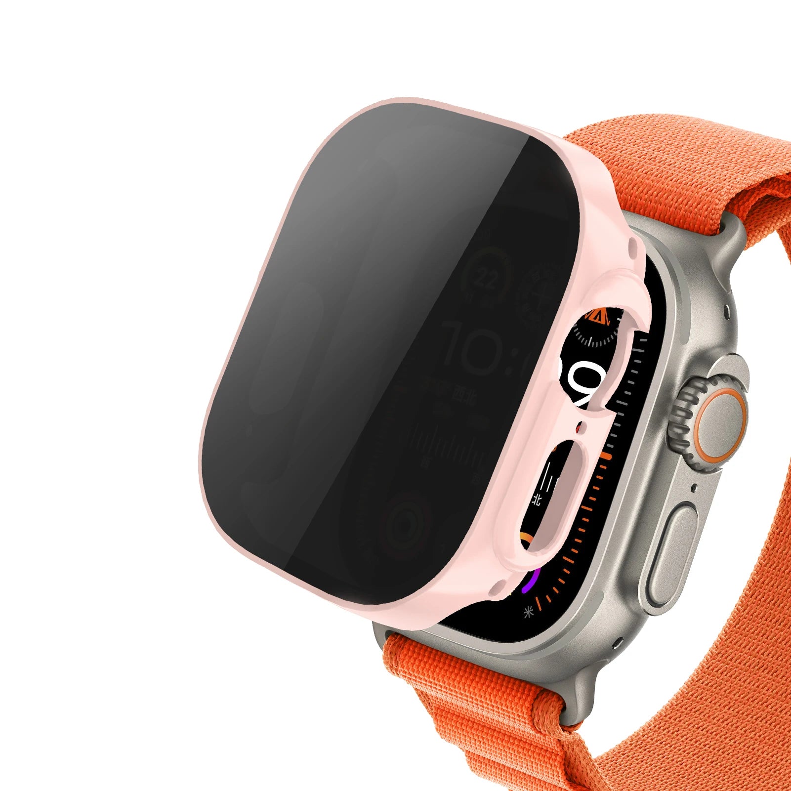 Apple Watch Case - Shockproof & Privacy Screen Protector for Series 1-9 (Gym, Work, Travel) - Limited Stock Available
