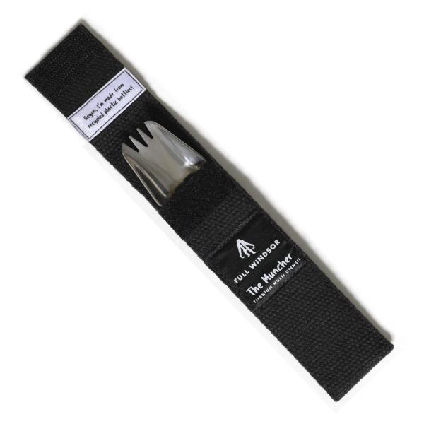 Titanium Full Windsor Muncher Multi-Tool Utensil - Compact Camping, Hiking & Survival Gear for Outdoor Adventures