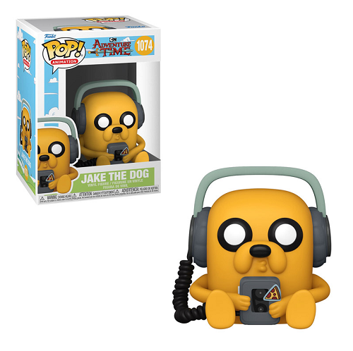 Funko Pop! Adventure Time Jake the Dog Vinyl Figure #1074 - Perfect for Collectors, Gifts, and TV Show Fans
