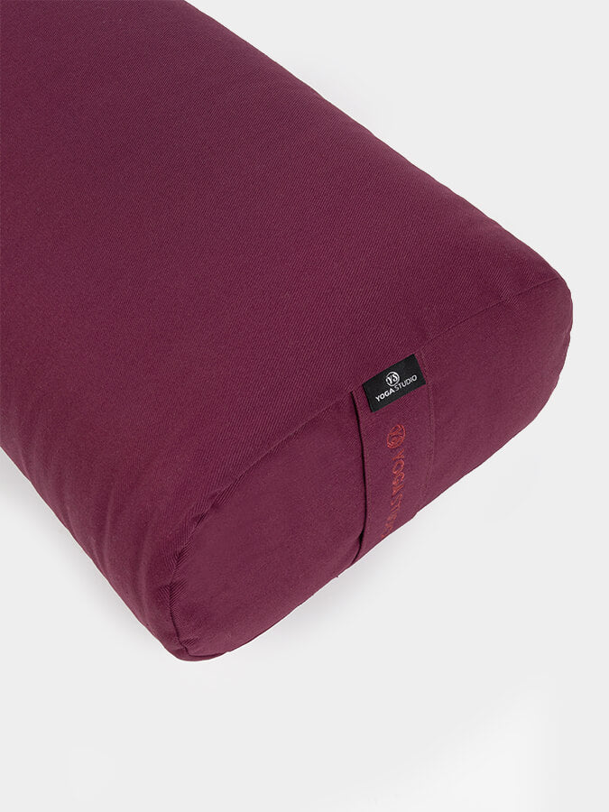Premium Yoga Bolster Cushion - Lightweight Rectangular Meditation Pillow for Yoga Studio, Home Practice & Relaxation - Ideal for Yin Yoga, Restorative Poses & Stress Relief