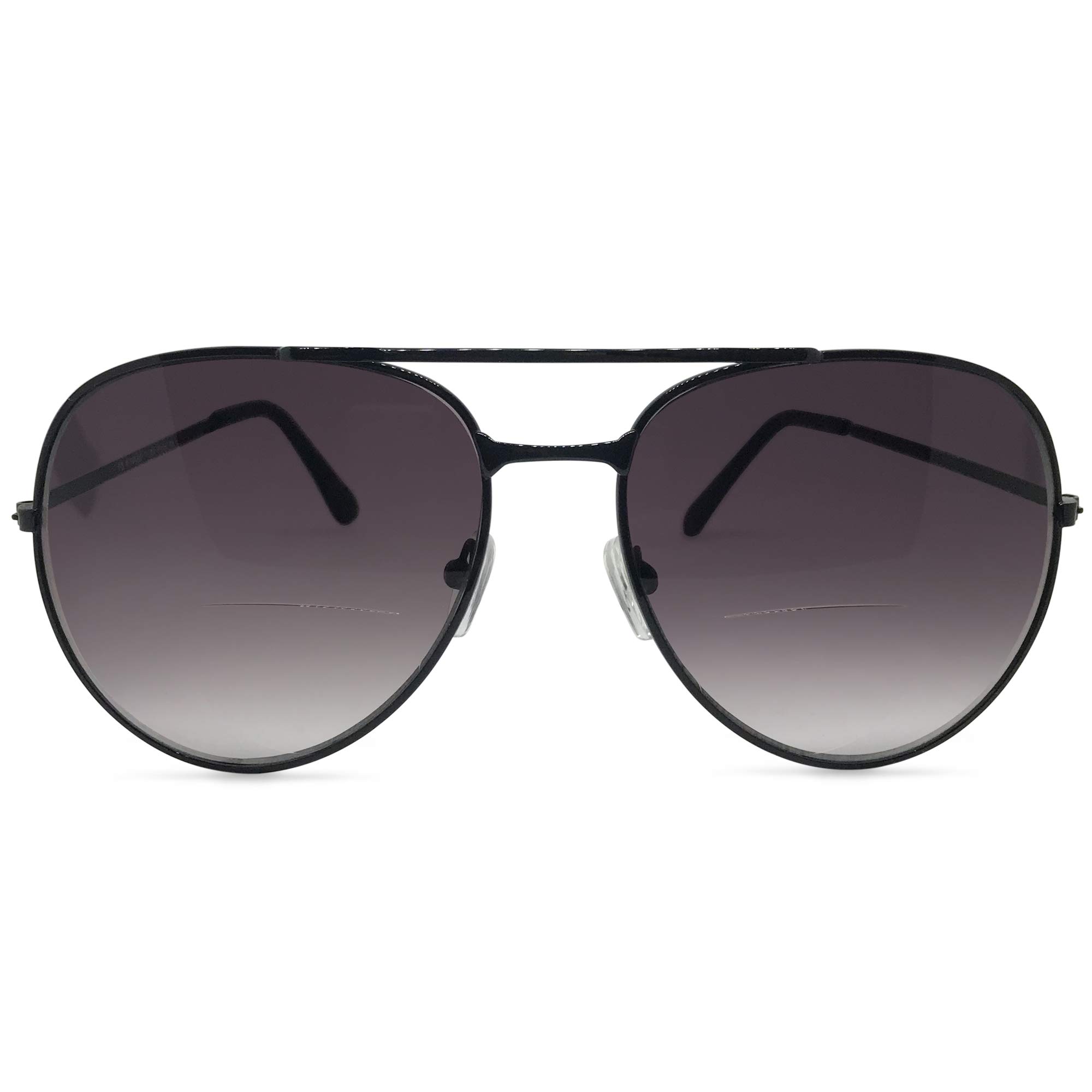 Vintage Aviator Bifocal Sunglasses for Men & Women - Polarized UV Protection - Retro Pilot Style Eyewear - Perfect for Driving, Fishing, and Outdoor Activities