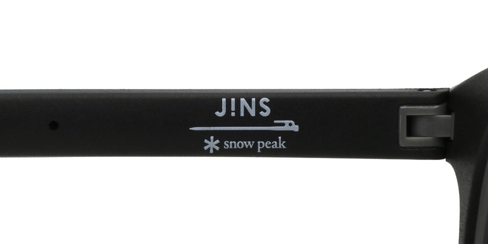 JINS x Snow Peak Sunglasses 254 - Polarized UV Protection Outdoor Sports Sunglasses for Hiking, Cycling & Fishing