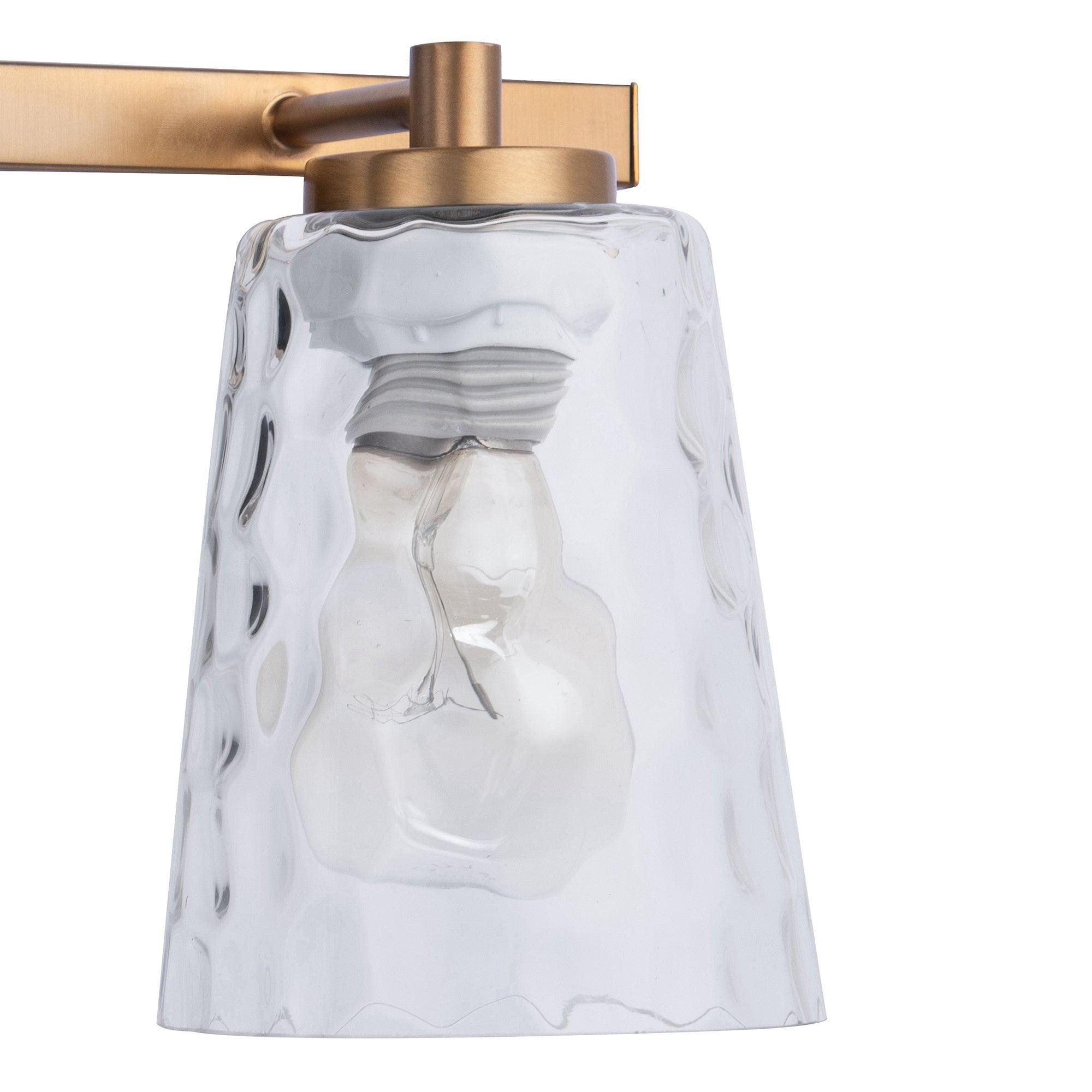 Radiance Modern 3-Light Dimmable Vanity Light - Bathroom Makeup Mirror Lighting Fixture for Bedroom, Dressing Room & Powder Room
