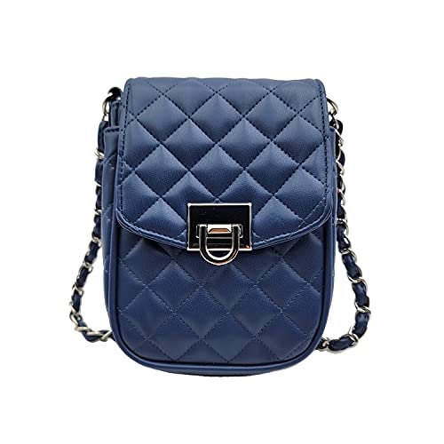 A - Navy & Silver
