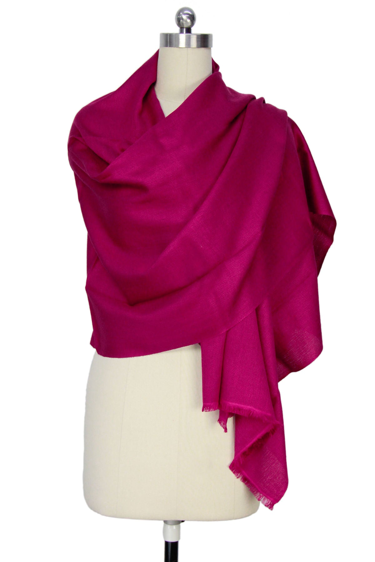 Luxury Cashmere Silk Eyelash Scarf - Soft Winter Wrap for Women - Perfect for Office, Party & Evening Out