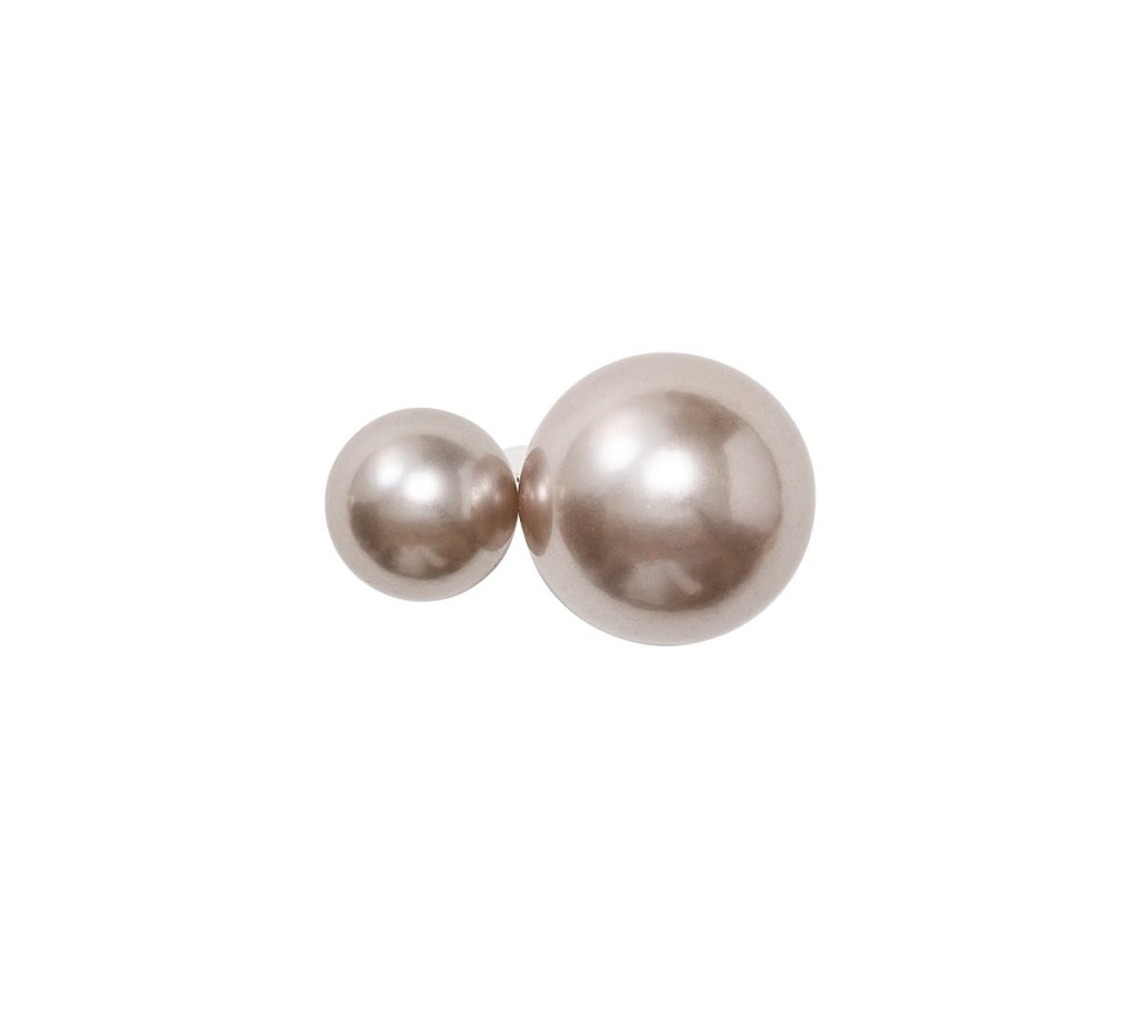 Elegant Pearl Napkin Rings Set of 4 - Premium Tableware for Wedding, Dinner Party & Holiday Decor