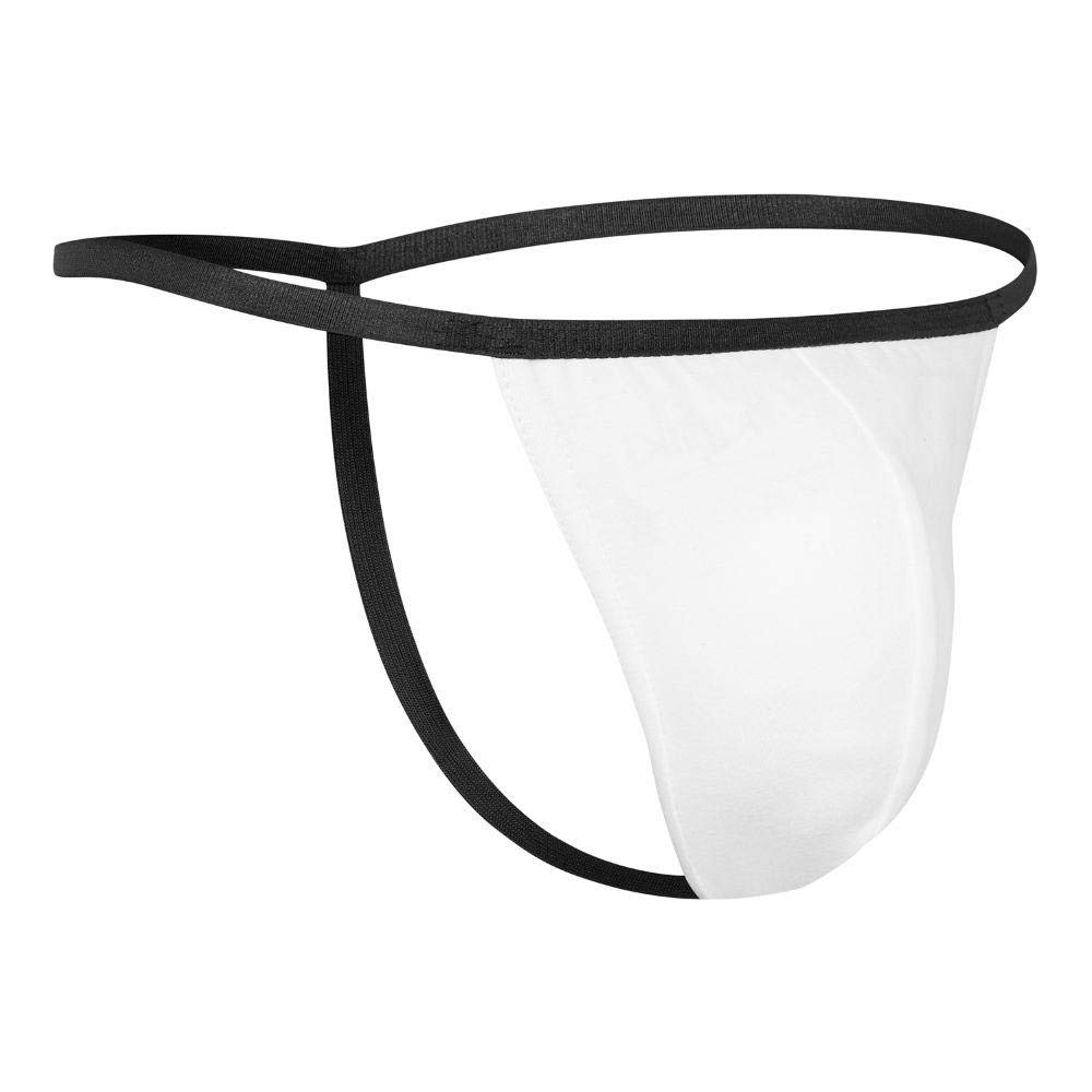 Kiniki Men's Oxford G-String Underwear - Ultra Soft Microfiber Thong for Comfort & Support - Perfect for Gym, Swimwear & Everyday Wear