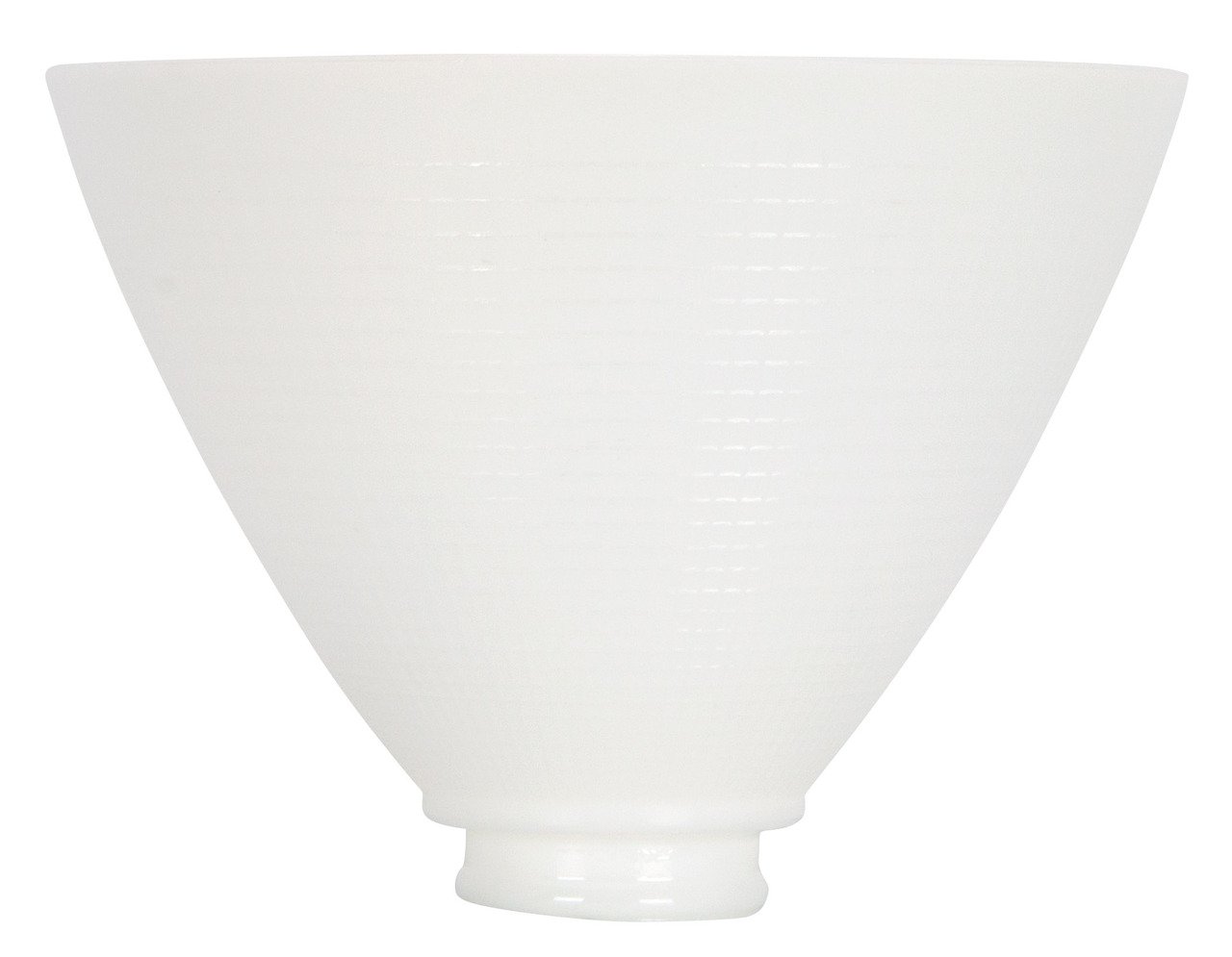 10 Inch White Opal Glass Floor Lamp with Globe Reflector - Modern Lighting for Living Room, Bedroom & Office Decor