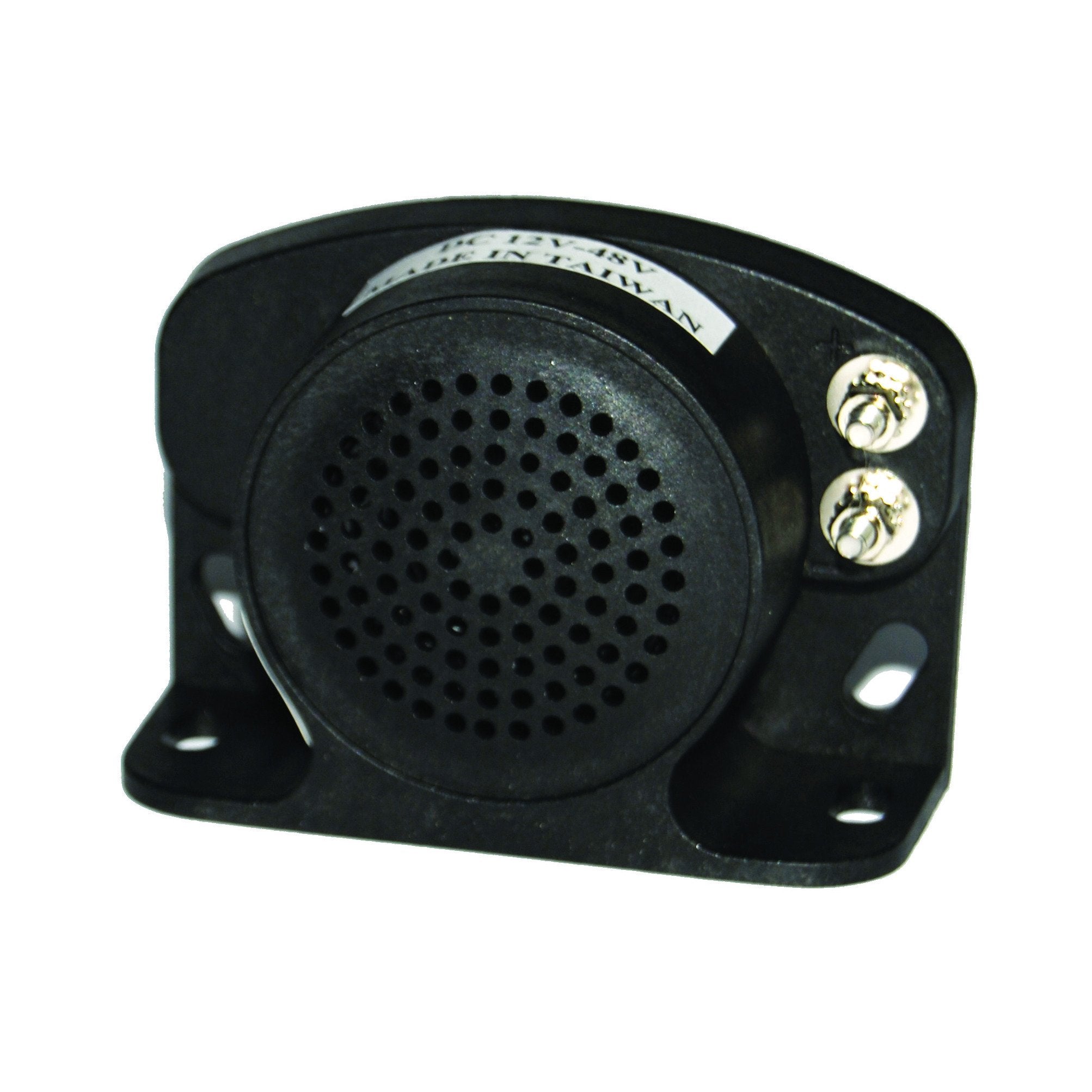 Fortpro 97 dB Two Bolt Backup Alarm for Trucks & Heavy Equipment - 12-48 Volts (Model F235350) | Loud Vehicle Safety Alert for Construction Sites & Warehouses