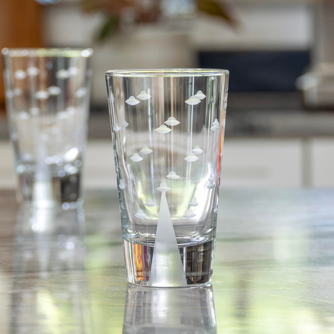 Premium 15oz Insulated Highball Cocktail Glasses Set of 4 - Shatterproof Stainless Steel Tumbler for Whiskey, Iced Coffee & Cold Drinks - Perfect for Home Bar, Outdoor Parties & Gifts