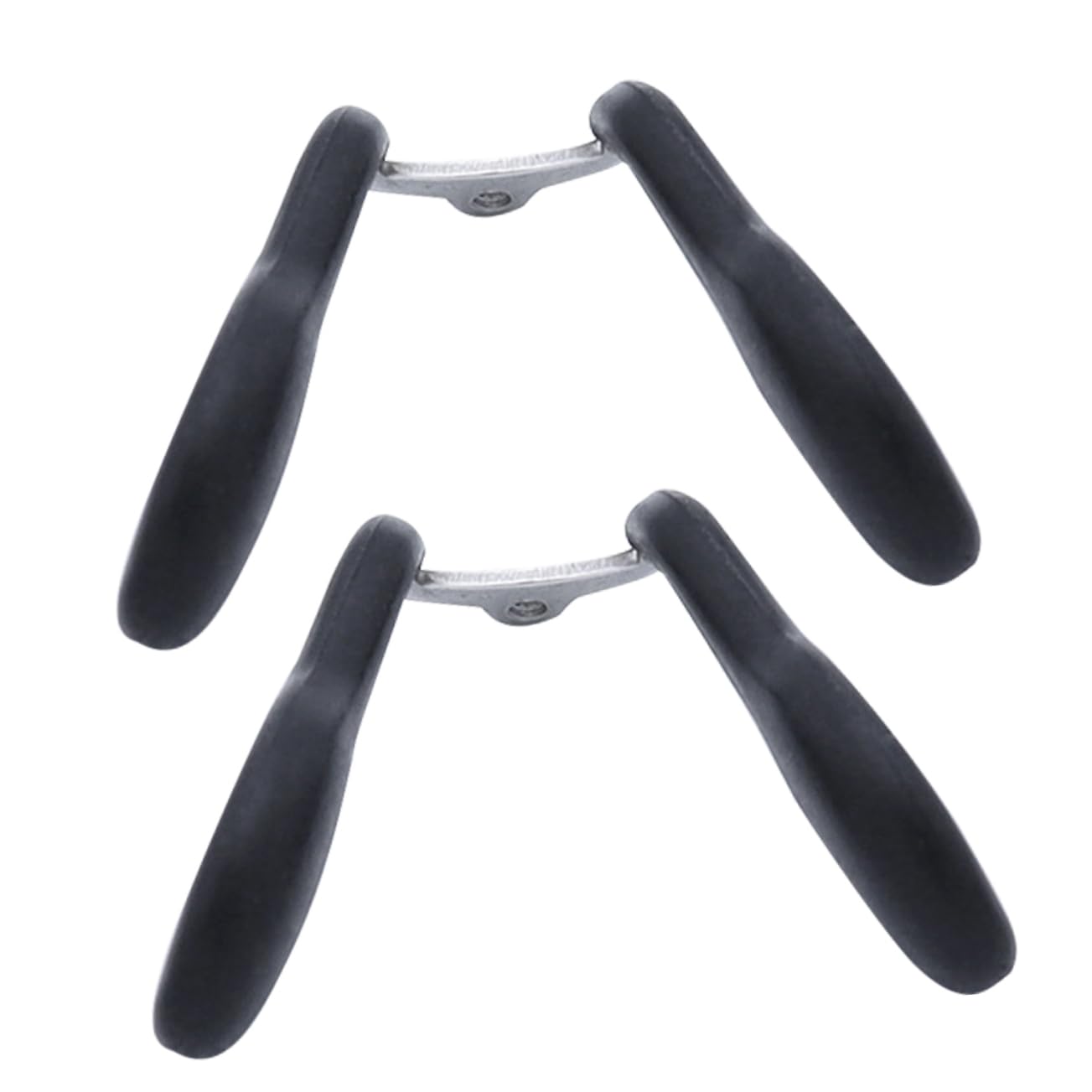 Minkissy 4-Pack Glasses Nose Pad Holders - Soft Flexible Replacement Nose Pads for Eyeglasses Frames - Comfortable Anti-Slip Nose Covers for Reading, Computer, and Driving Glasses Accessories