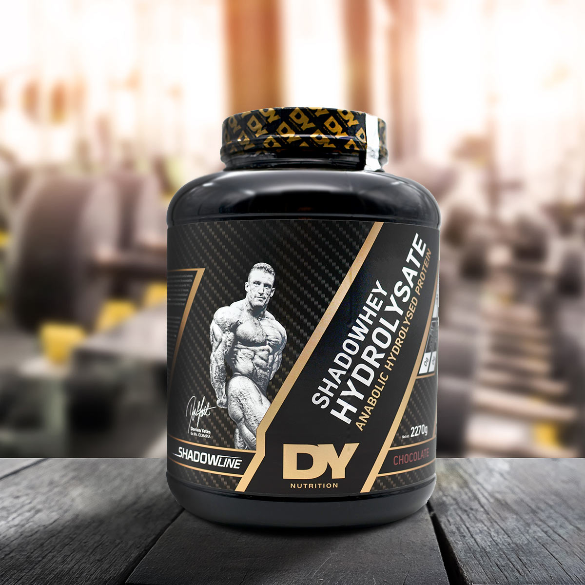 Dorian Yates DY Nutrition Shadowhey Hydrolyzed Whey Protein Isolate 5lb (2.27kg) - Muscle Recovery & Growth for Bodybuilding, Gym & Post-Workout