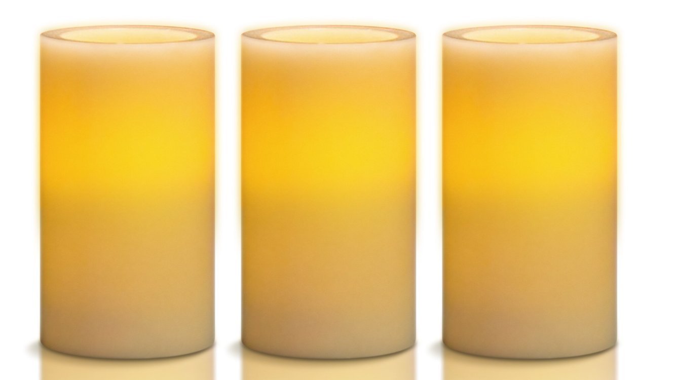 Flameless LED Candles Set - Battery Operated Electric Candles for Home Decor & Party Lighting | Scented, Safe & Realistic Ambience | Perfect for Weddings, Dining, Relaxation & Holiday Decor | 100% Satisfaction Guarantee