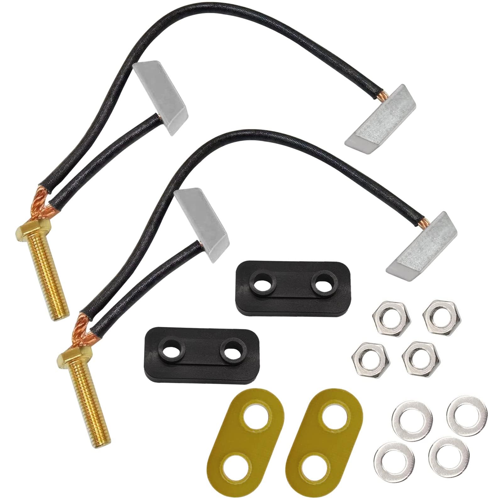 High-Performance Golf Cart Motor Brushes Kit - Compatible with Club Car Electric 1994+ (36V & 48V) & Yamaha G8 G9 G14 G16 GE Models - Perfect for Golf Cart Maintenance & Performance Upgrades