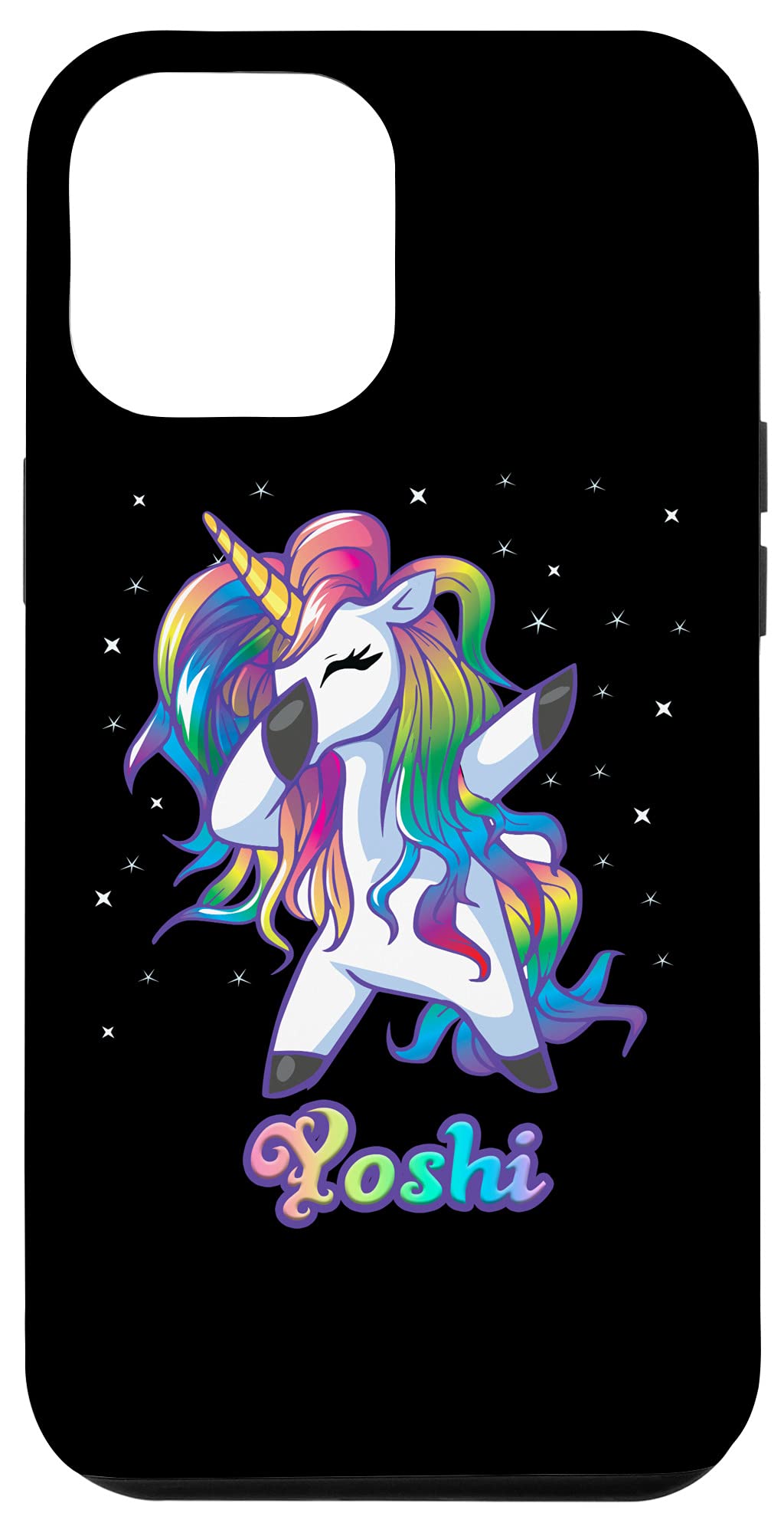 iPhone 12 Pro Max Case - Cute YOSHI Unicorn Design Protective Phone Cover | Perfect Birthday Gift for Women & Girls | Ideal for Daily Use, Travel, and School Accessories