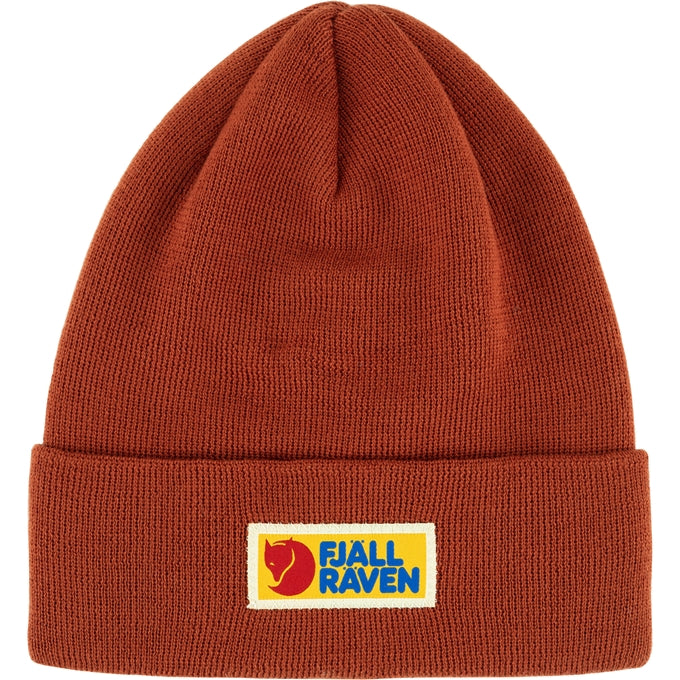 Fjallraven Vardag Classic Beanie - Warm Winter Hat for Men & Women, Soft Knit Beanie in Brown - Perfect for Skiing, Hiking & Outdoor Activities