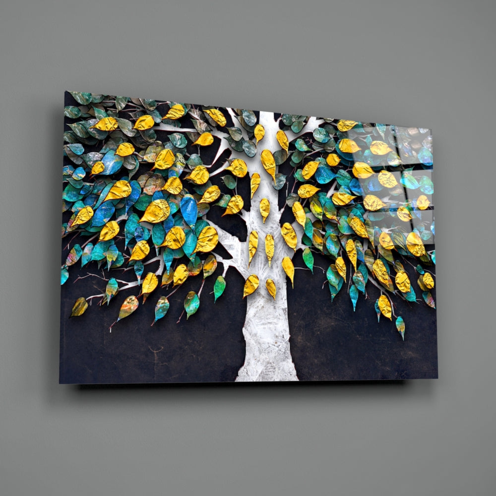 Tree of Life Glass Print Wall Art - Elegant Home Decor for Living Room, Bedroom & Office - Perfect for Gifts & Spiritual Spaces