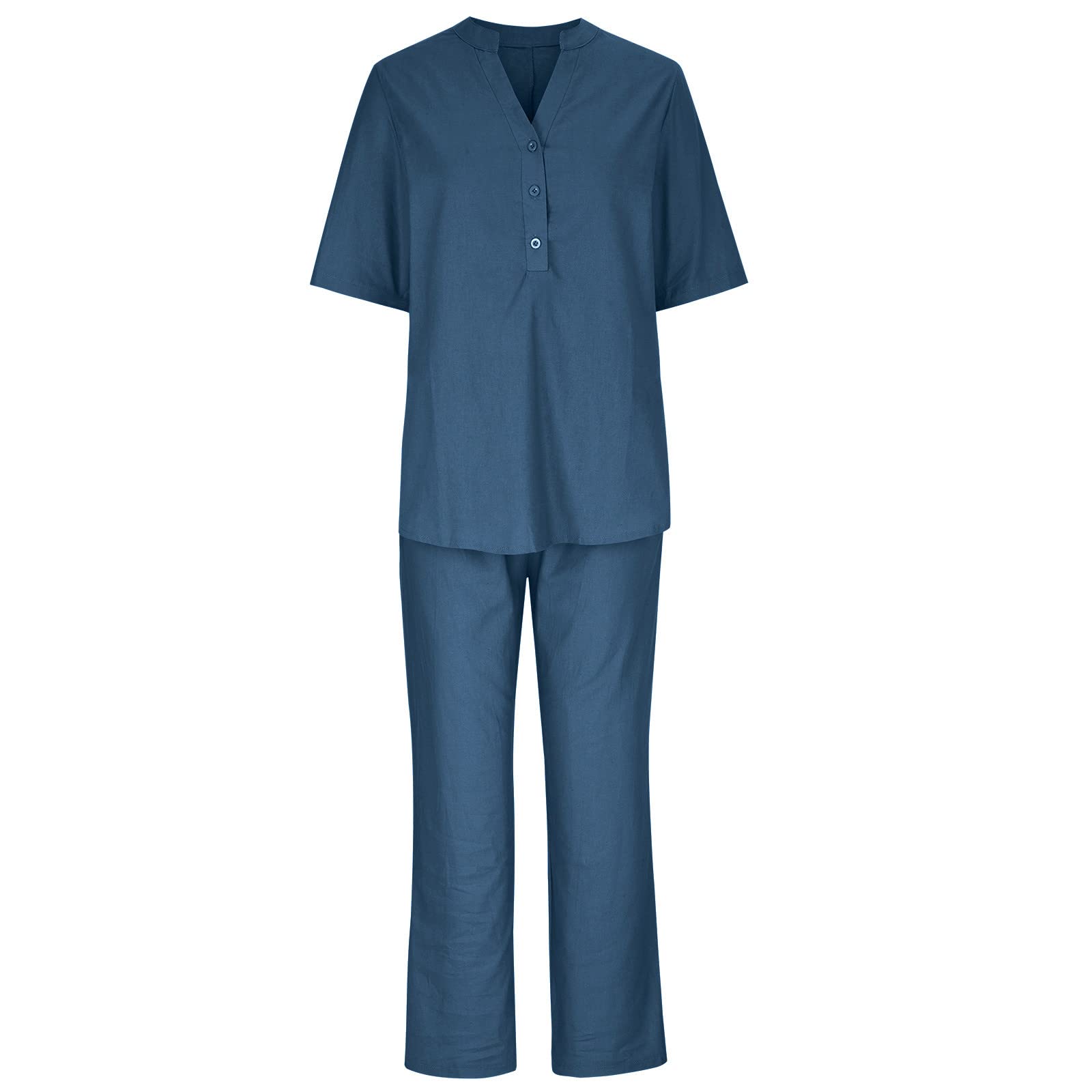 2 Piece Summer Outfits for Women - Linen Shorts & Dress Beach Set | Vacation, Bride & Casual Wear | Perfect for Beach Trips, Getaways & Summer Parties