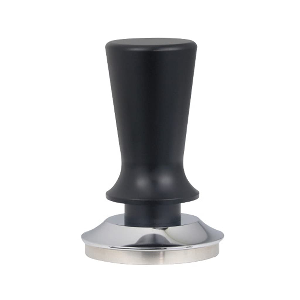 Premium 51/53/58mm Stainless Steel & Aluminum Alloy Espresso Coffee Tamper - Flat Base Barista Tool for Perfect Tamping - Ideal for Home Brewing, Coffee Shops & Professional Baristas