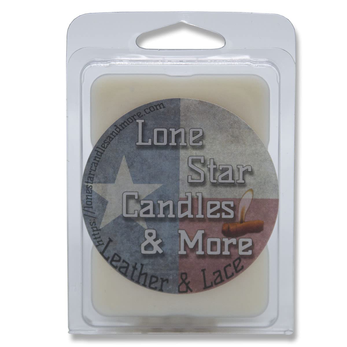 Premium Leather & Vanilla Wax Melts - 12 Cubes, USA Made for Home & Office
