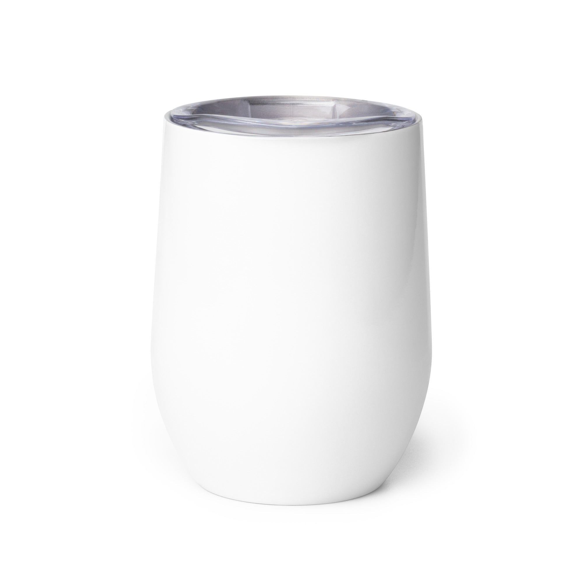 Insulated Wine Tumbler with Lid - Loon at Nightfall Design - Perfect for Outdoor Picnics, Camping & Dinner Parties