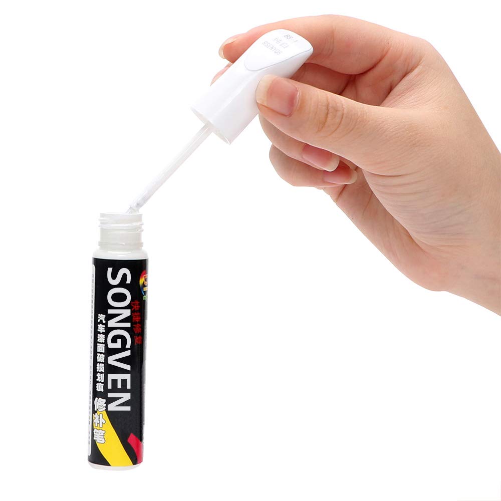 Universal Car Scratch Repair Paint Pen - Pro Mending & Scratch Remover for All Cars (White) | Fix Scratches, Chips & Paint Damage - Perfect for DIY Auto Touch-Ups & Detailing
