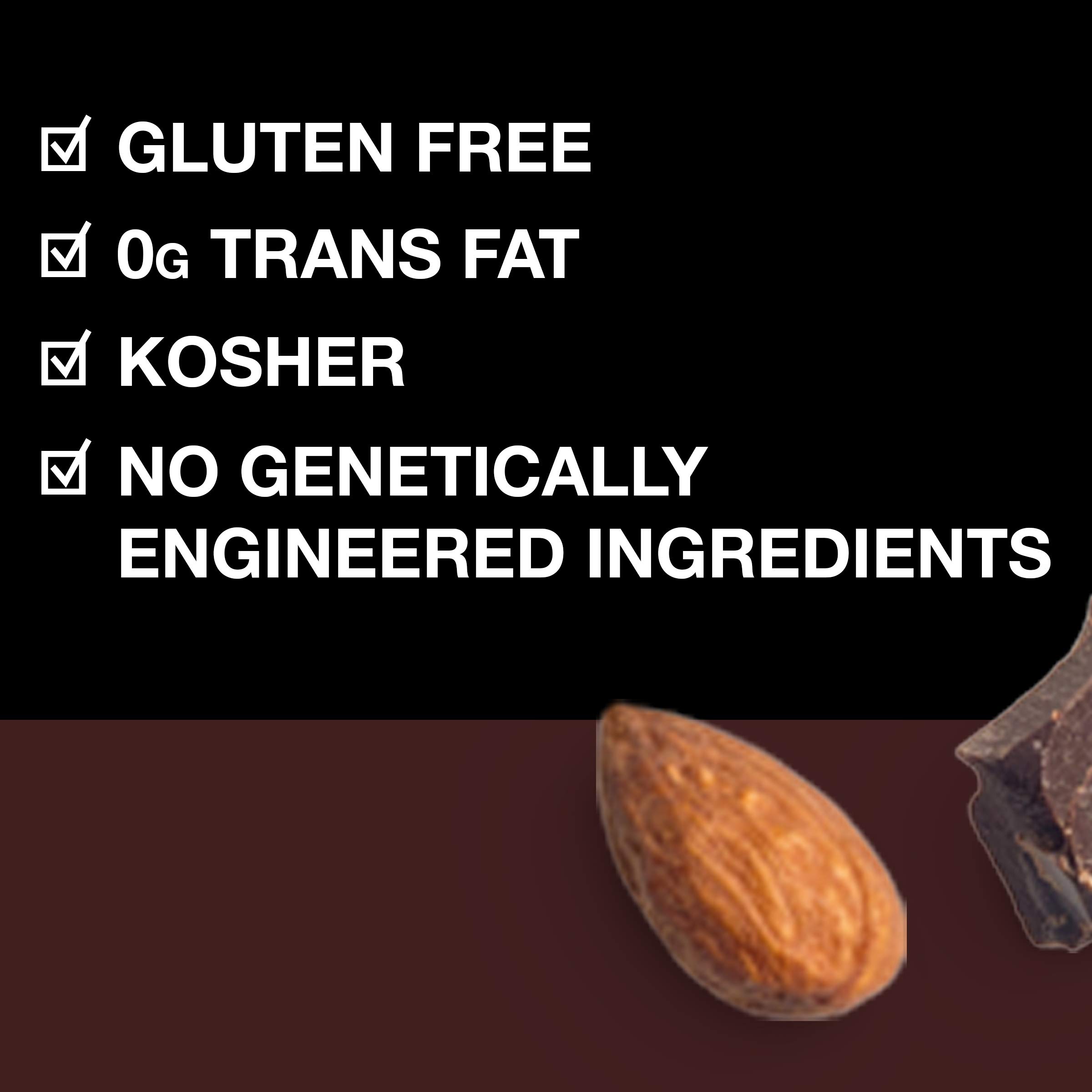 KIND Bars, Dark Chocolate Mocha Almond - Healthy Gluten Free Snacks with 5g Protein & Low Sugar (12 Count) | Perfect for On-the-Go Breakfast, Office Snacks & Post-Workout Energy Boost