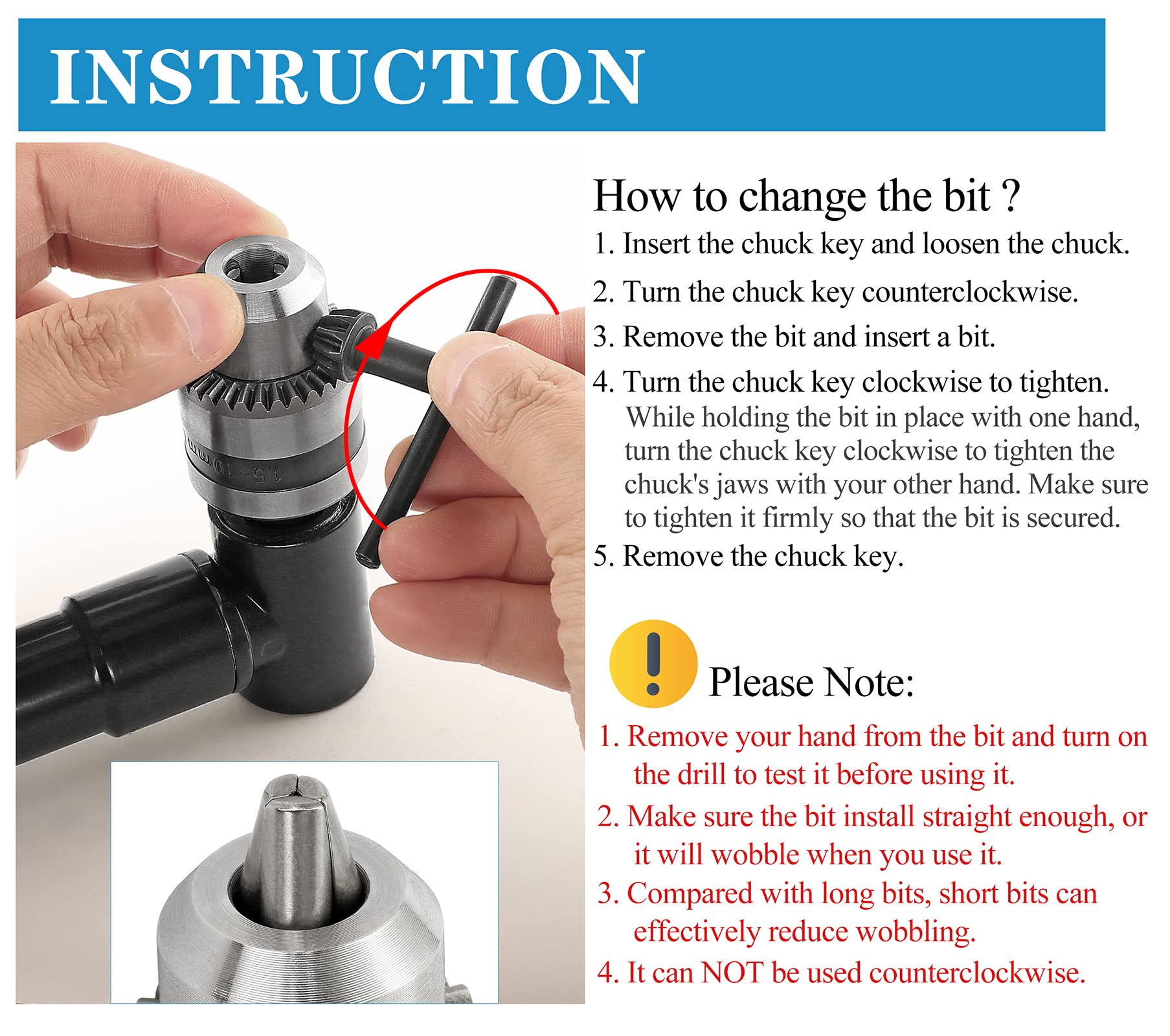 90 Degree Right Angle Drill Adapter - 3/8