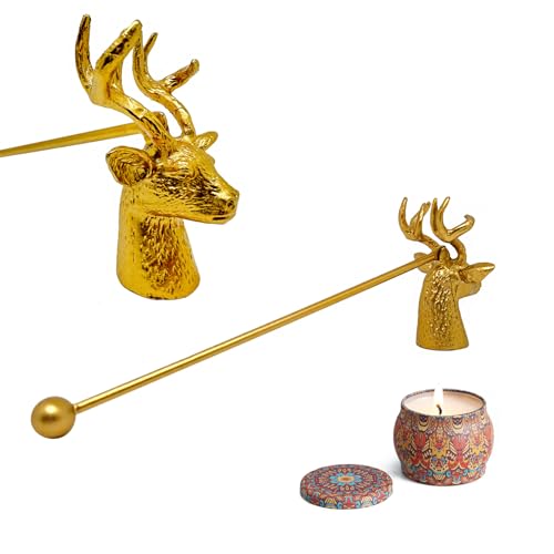 Deer Head Design Gold