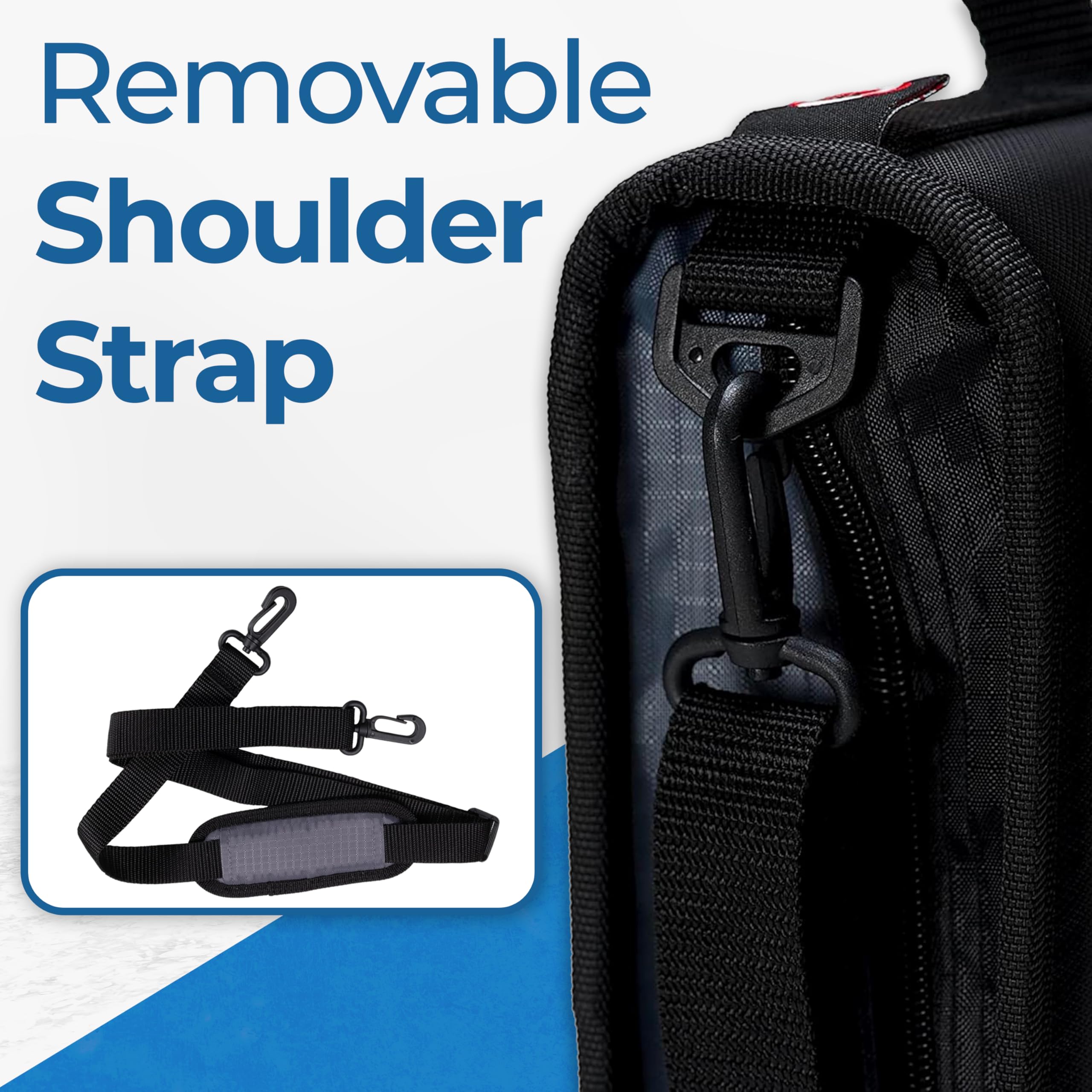 Case-it Mighty Zip Tab Zipper Binder - 3