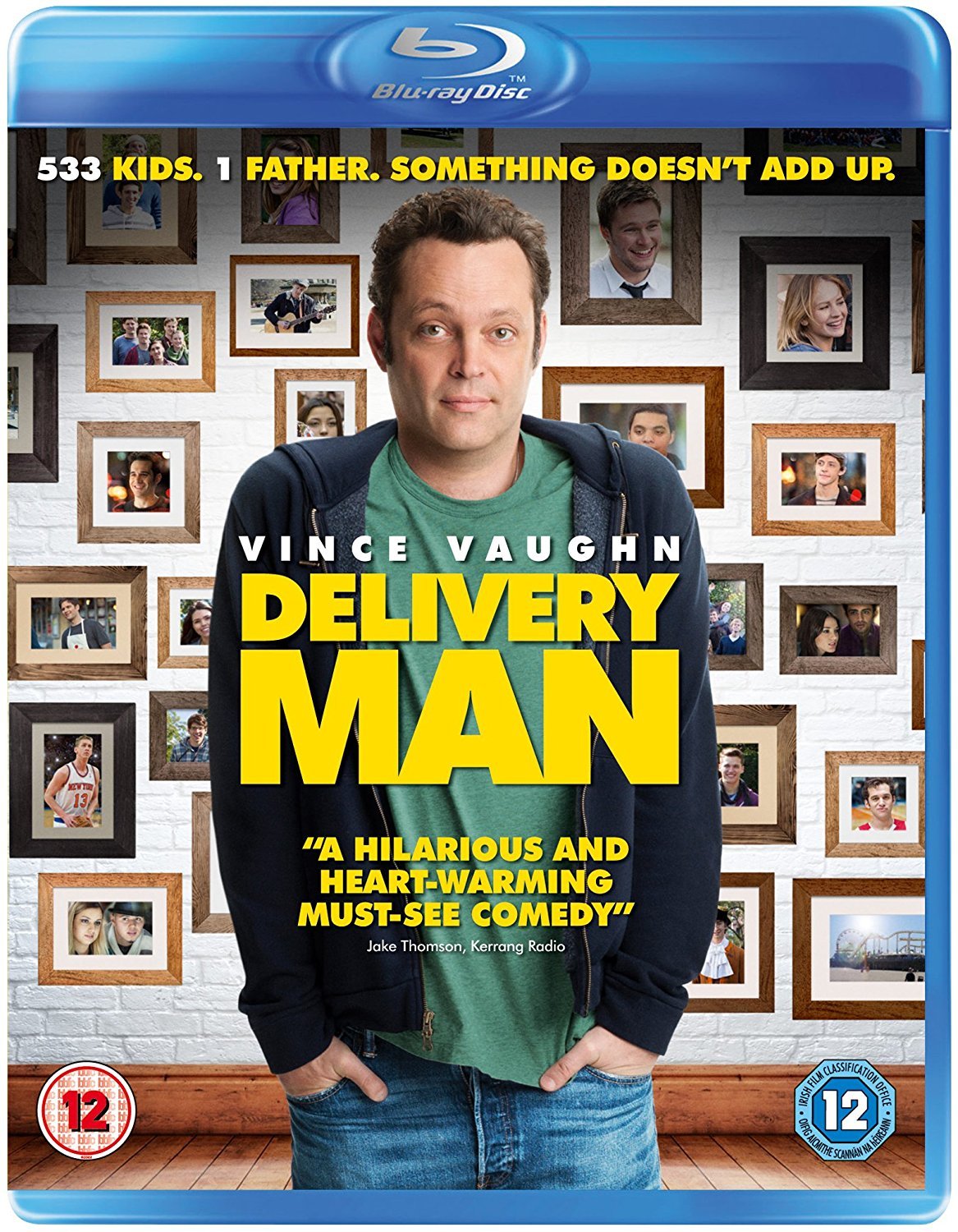 Delivery Man [Blu-ray] - Comedy Movie Starring Vince Vaughn - Perfect for Family Movie Nights & Relaxing Evenings