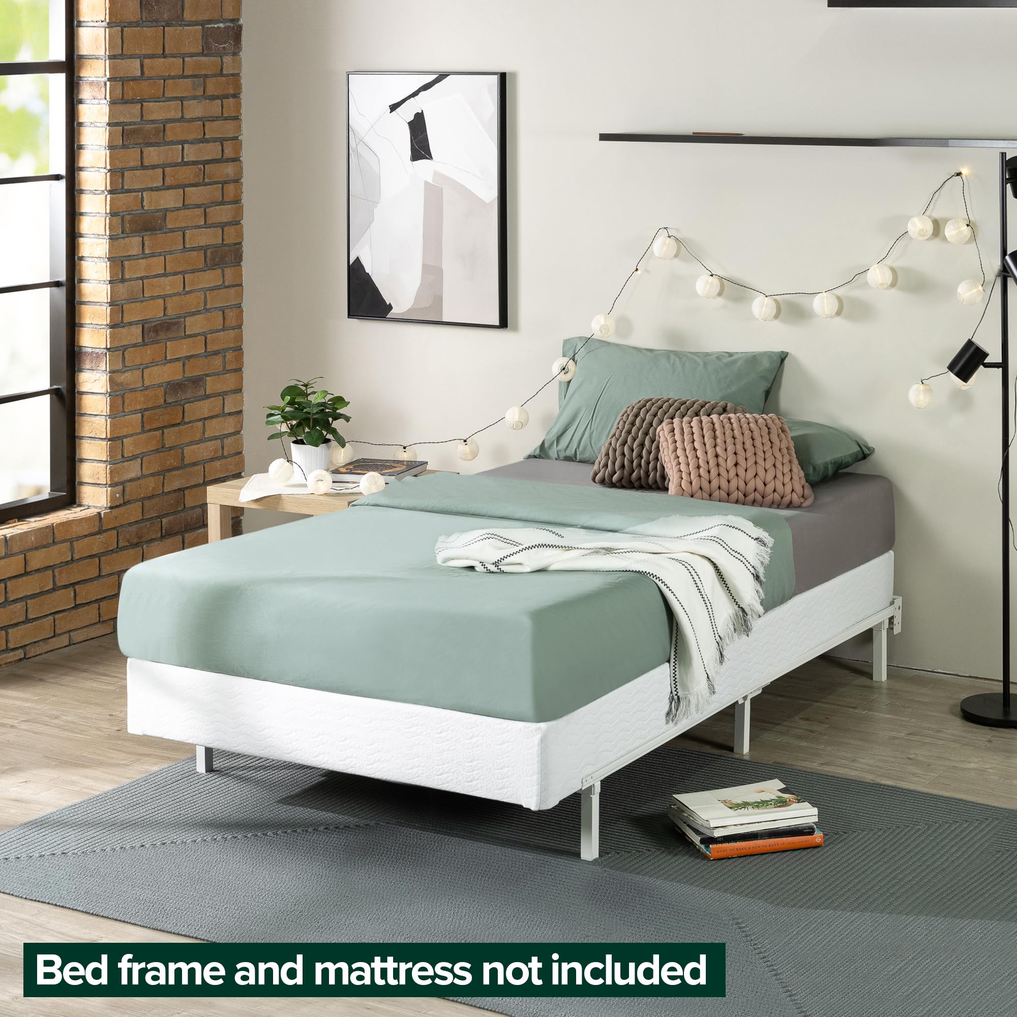 ZINUS 7 Inch Metal Smart Box Spring - Twin XL Size Mattress Foundation with Sturdy Steel Frame | Quick & Easy Assembly | Perfect for Bedrooms, Guest Rooms & Dormitories