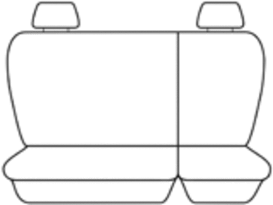 Premium Black Canvas Seat Covers for Nissan Navara Dual Cab D40 ST/X/STX (2007-2015) - Airbag Compatible, 5-Year Warranty | Durable Protection for Work Trucks & Off-Road Adventures