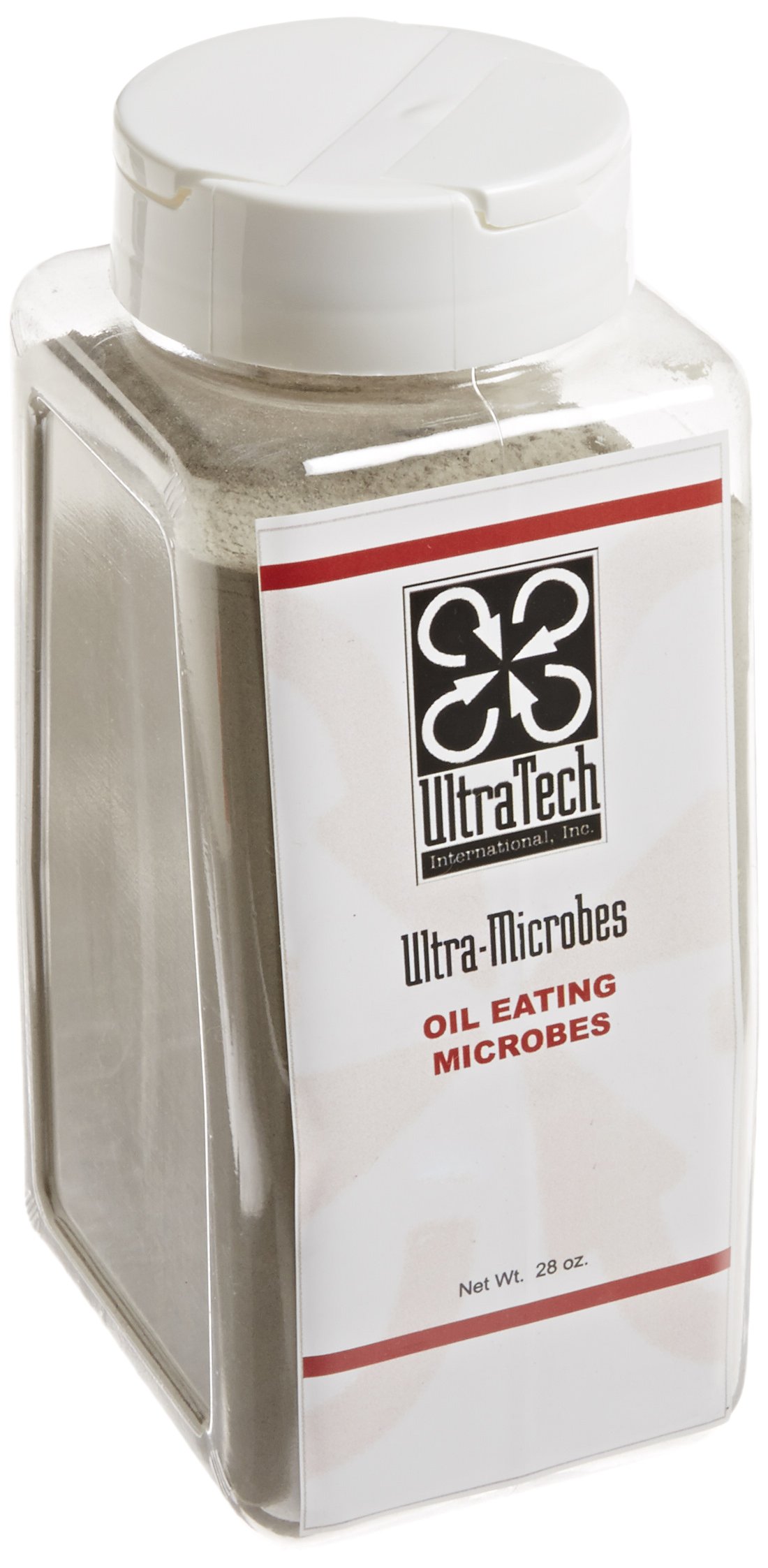 UltraTech Oil-Eating Microbes - 2 lb Shaker Set of 2 for Grease & Oil Spill Cleanup - Kitchen, Garage & Industrial Use