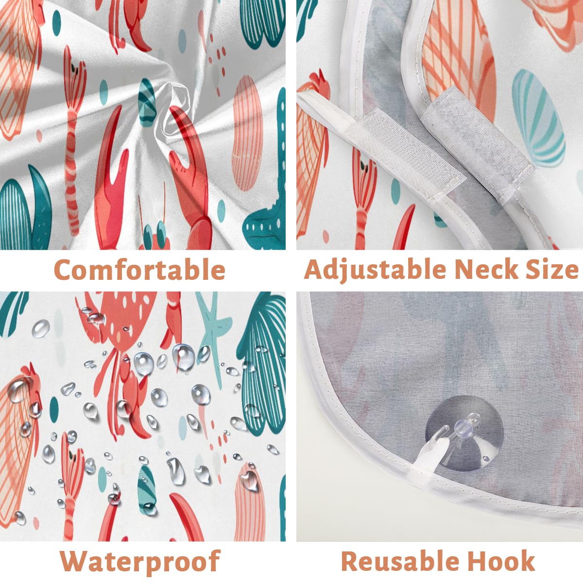 Men's Shaving Bib & Hair Dye Apron - Waterproof Beard Trimming Cape for Barbers, Makeup Artists & Home Use | Sink Hair Catcher & Grooming Accessory Gift Set for Beard Care & Hair Styling