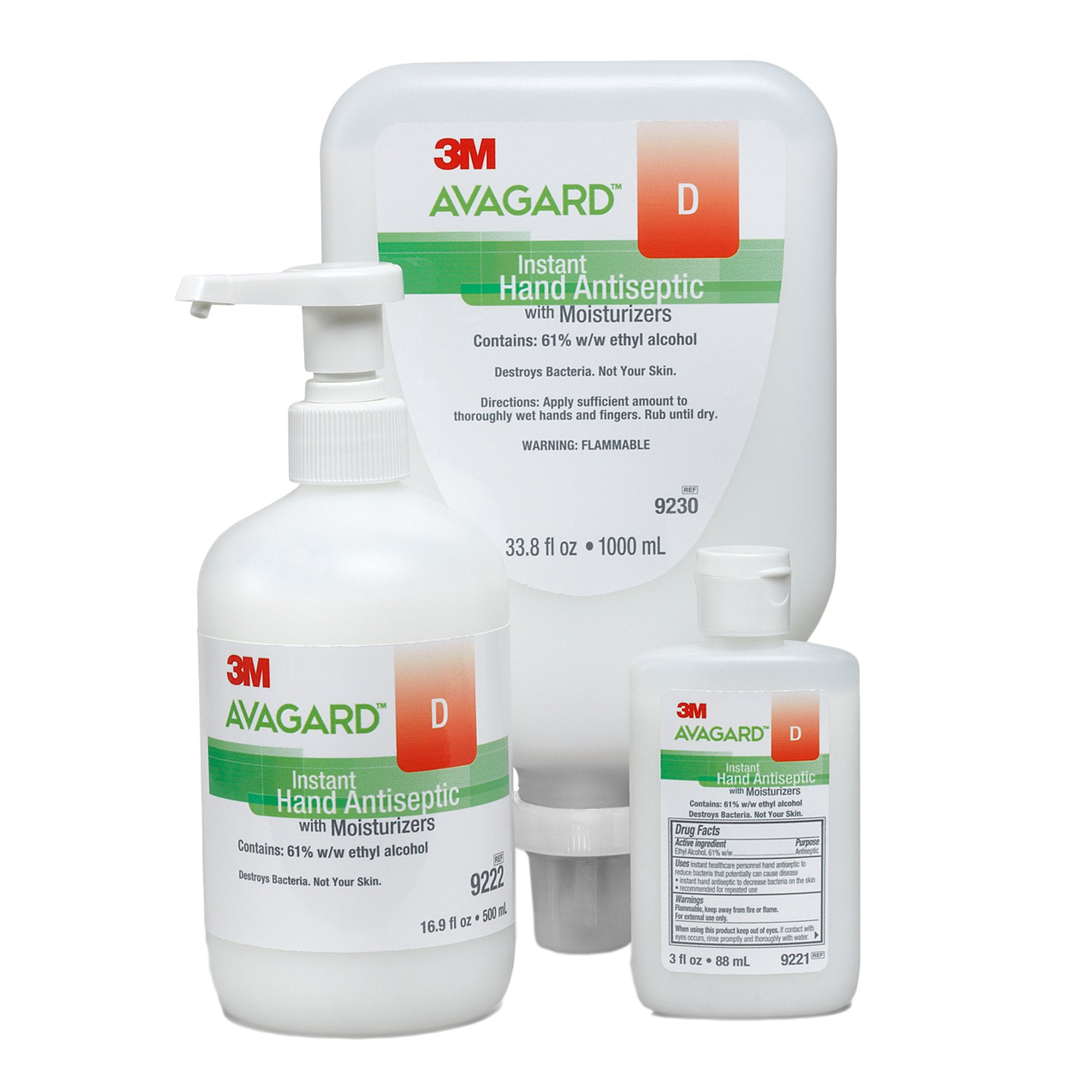 Avagard Instant Hand Sanitizer - 16.9 oz Bottle | Alcohol-Based Hand Antiseptic Gel for Quick Disinfection | Ideal for Hospitals, Schools, Offices & Travel