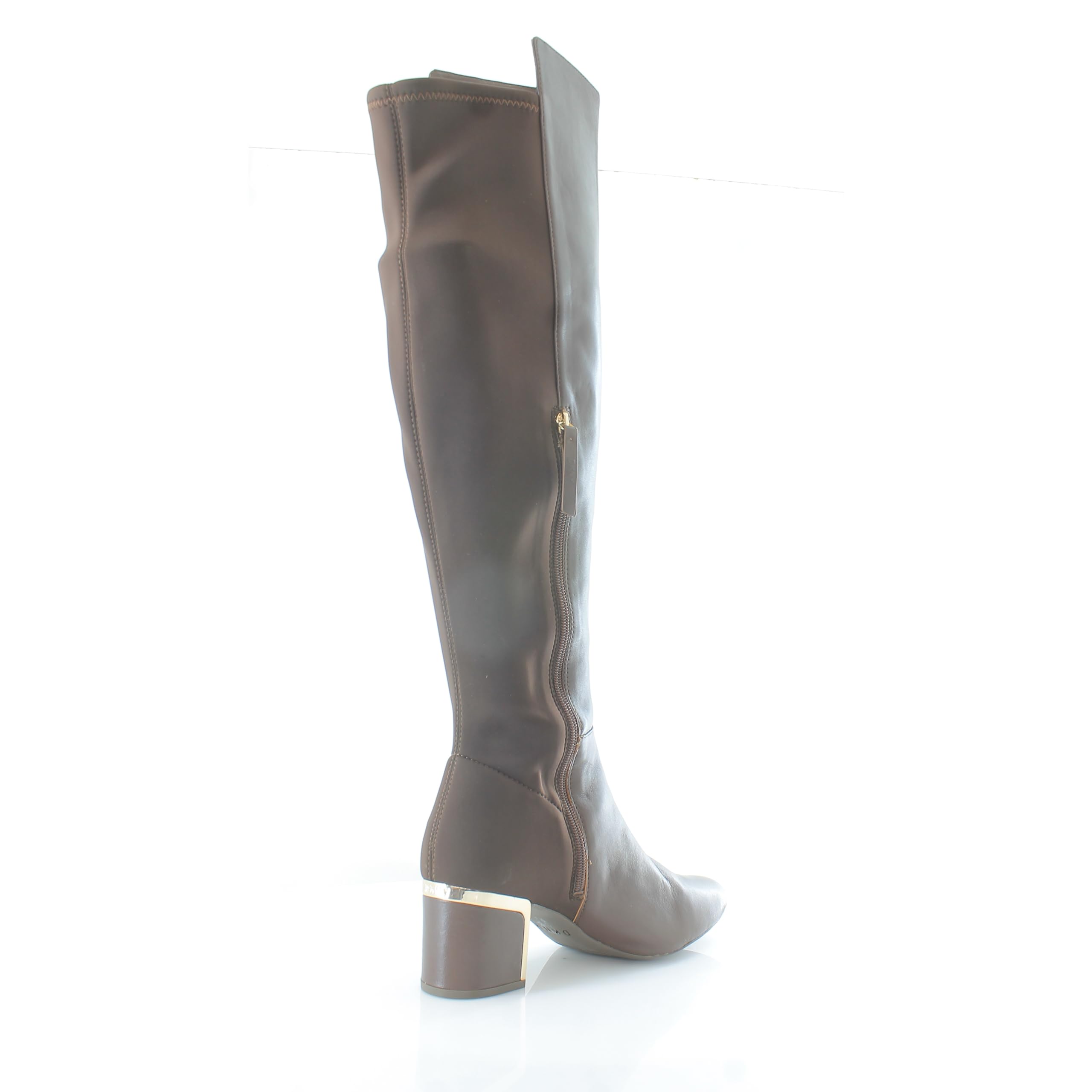 DKNY Women's Knee High Tall Boots - Stylish Leather Winter Riding Boots for Women, Comfortable & Warm Fashion Boots for Cold Weather, Office, Date Night & Outdoor Activities