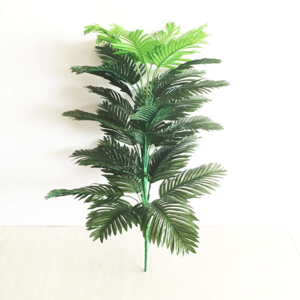 Large Artificial Monstera Palm Tree - 90cm Fake Tropical Plant with 39 Silk Leaves for Indoor Outdoor Home Garden Wedding Decor - Perfect for Living Room, Office, and Patio Decorations