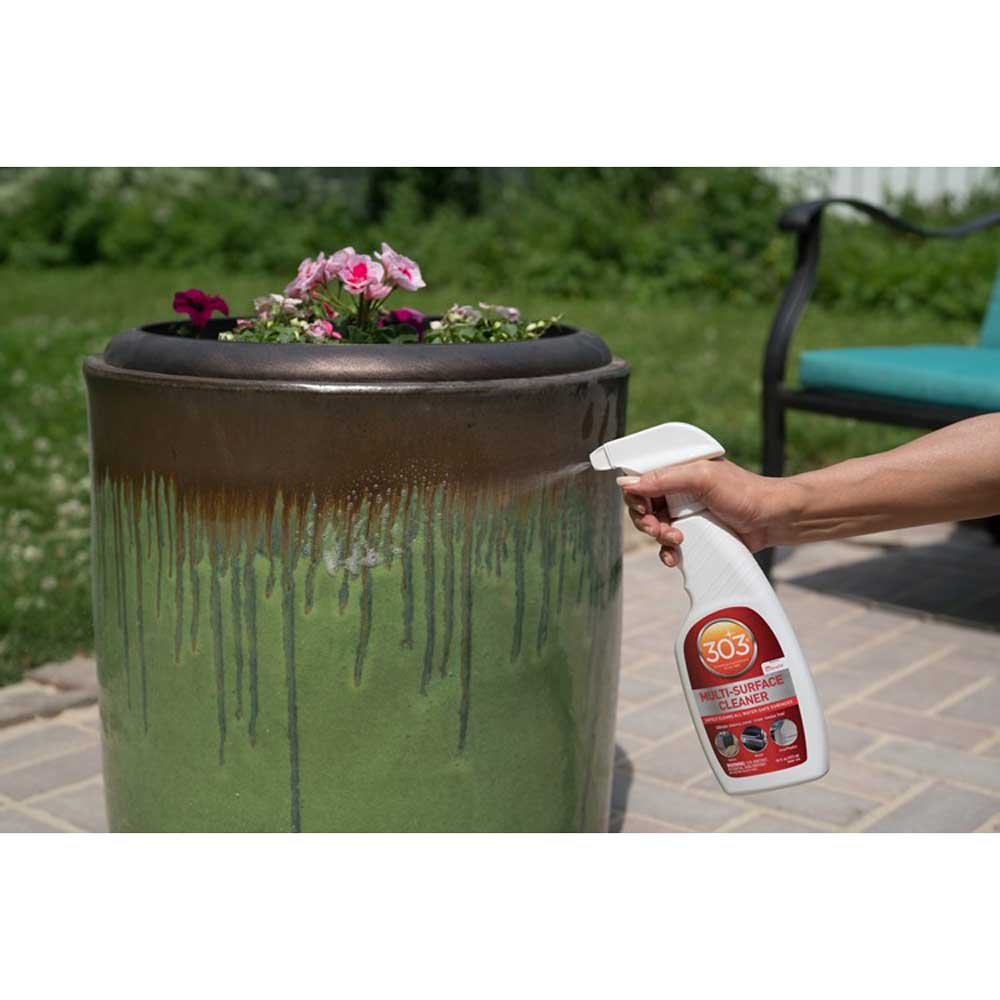 303 Products-30570 Multi Surface Cleaner Spray, 128 fl oz (Pack of 4) - All Purpose Marine & Boat Cleaner for Fiberglass, Vinyl & Metal Surfaces | Ideal for Boat Cleaning, RV Maintenance & Outdoor Equipment Care