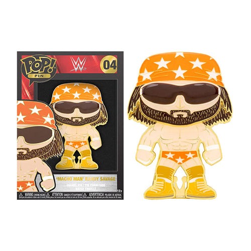 Funko Pop! WWE Macho Man Randy Savage Collectible Pin - Limited Edition Wrestling Merchandise for Fans, Gifts & Display