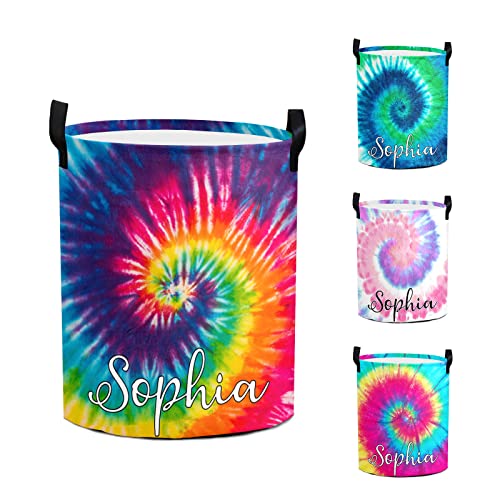 Tie-dyed